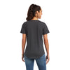 Ariat Womens Soaring Boot Tee Charcoal Heather