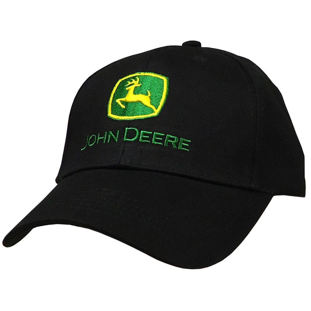 John Deere Logo Cap - Black