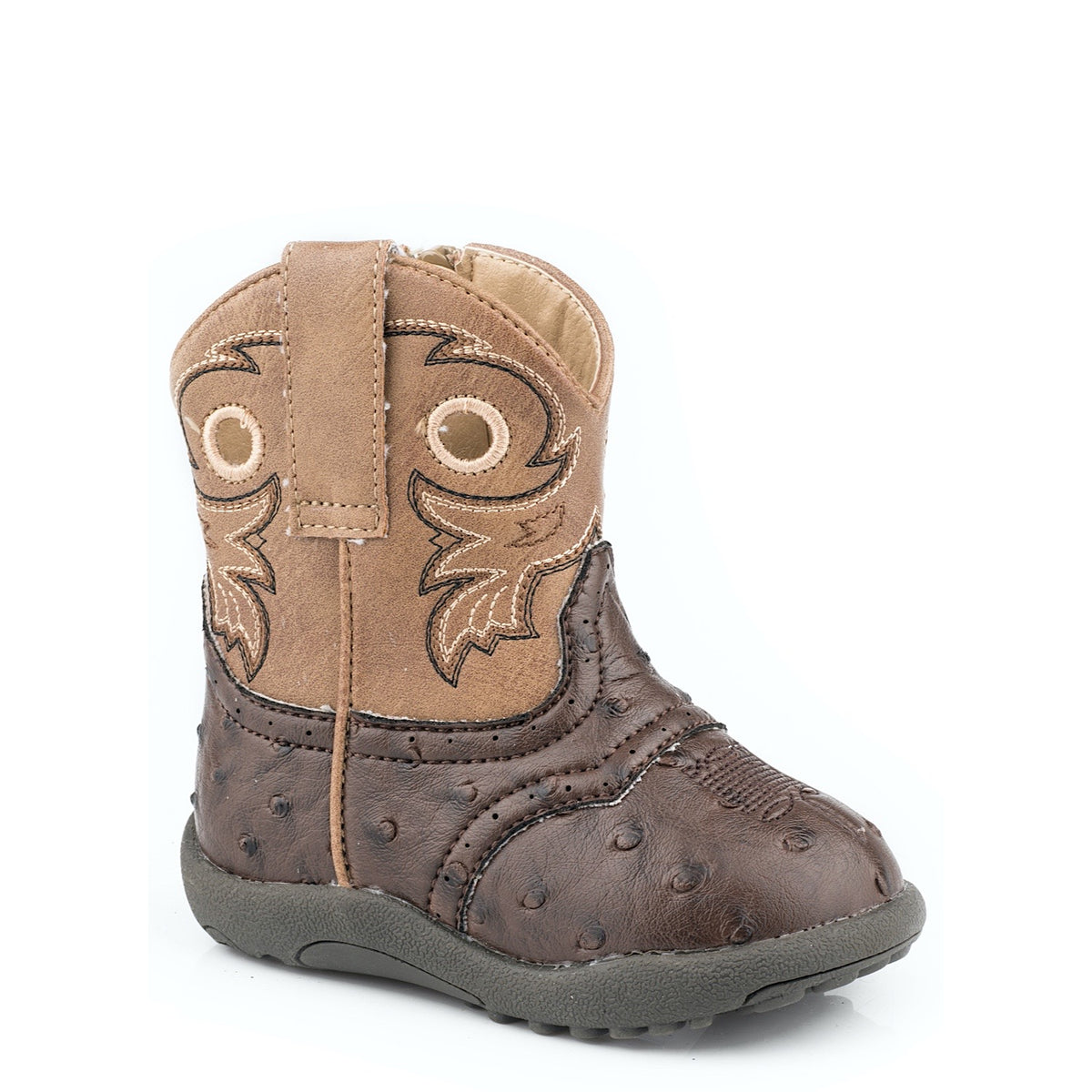 Roper INFANT Cowbaby Daniel Boot Brown/Tan