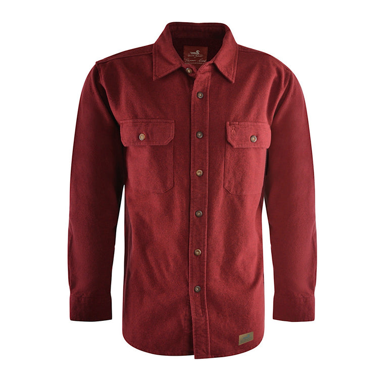 Cinch® Ladies' Long Sleeve Woven Red Shirt - Fort Brands