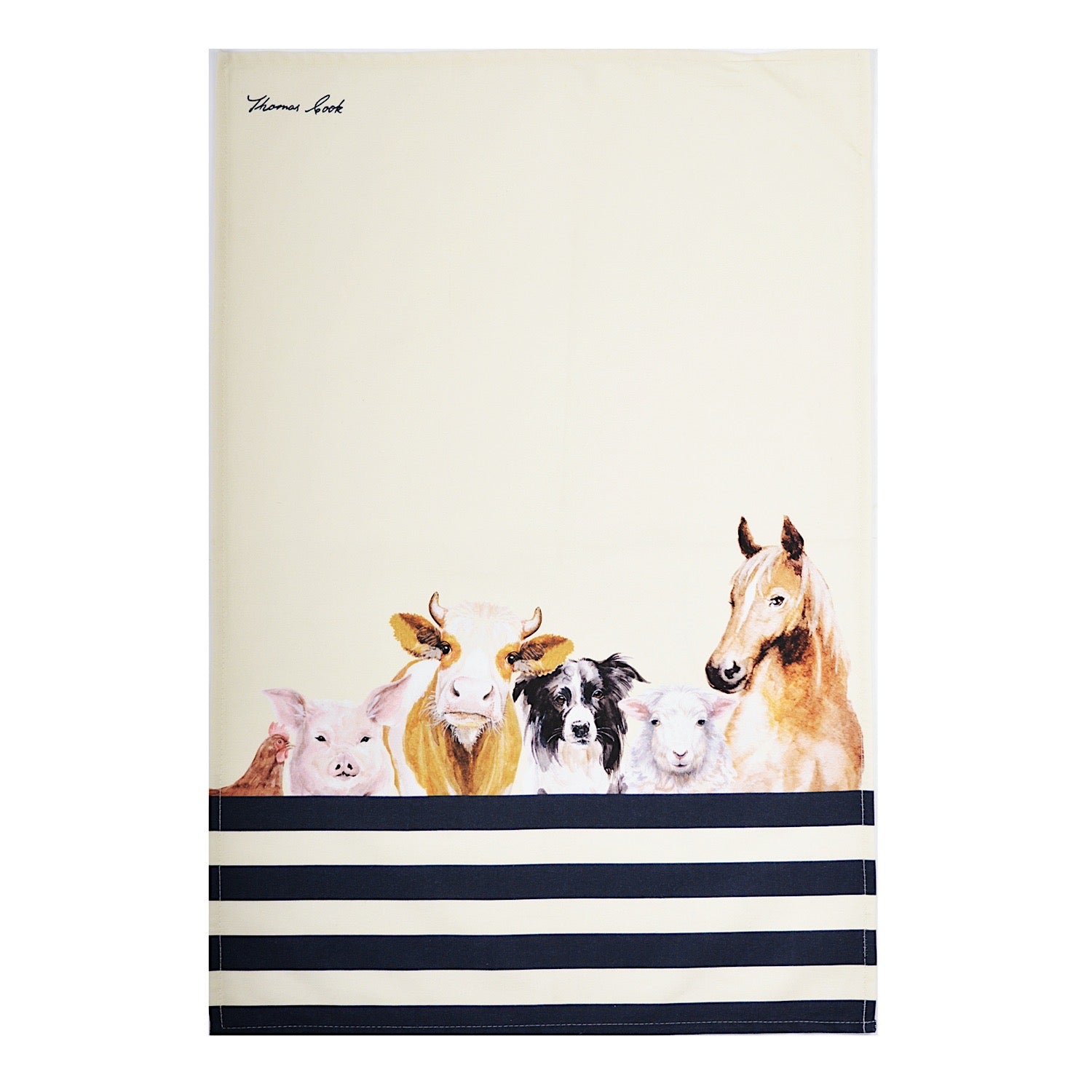 Buy Thomas Cook Farm Friends Tea Towel Animal Friends The Stable