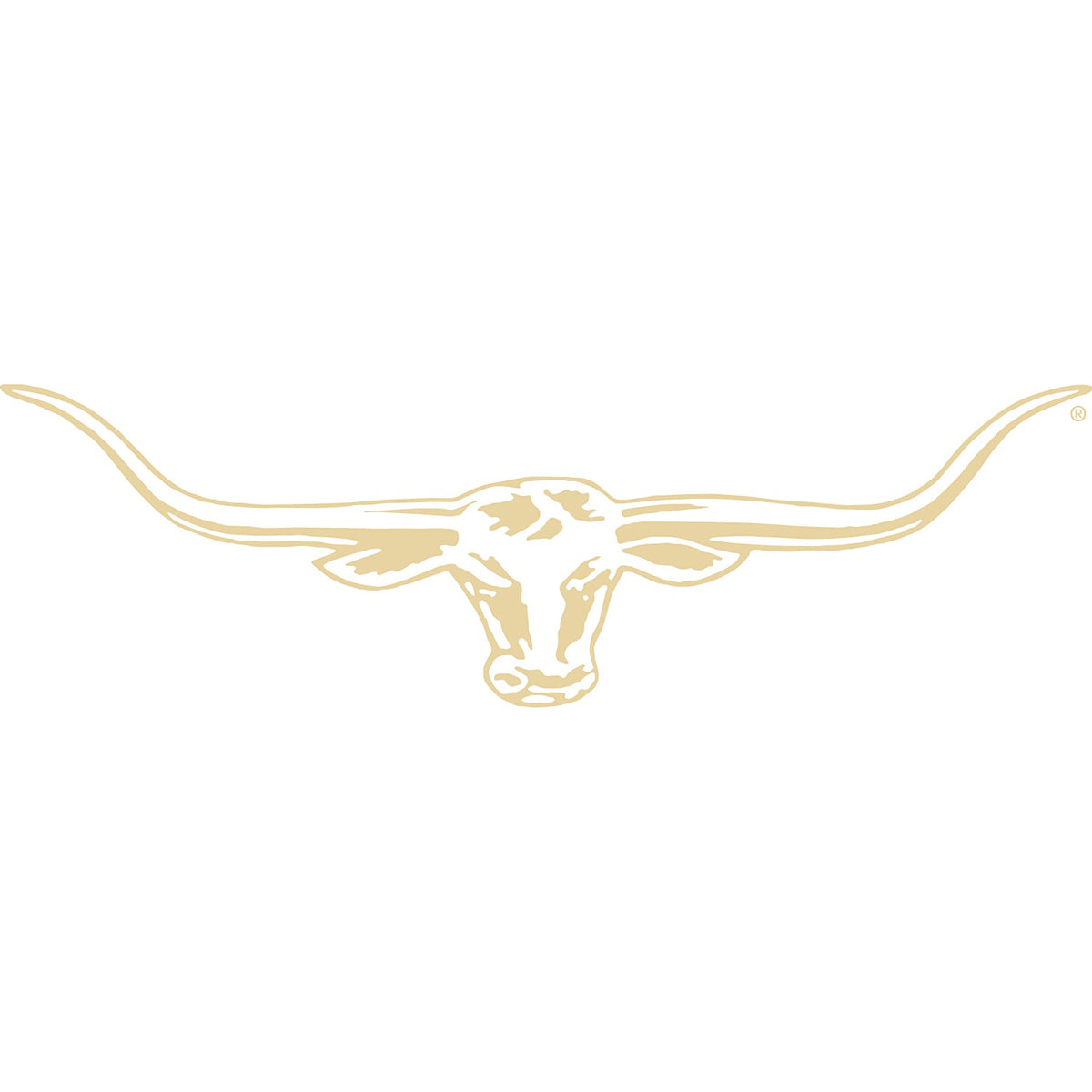 RM Williams Longhorn 70cm Decal Bone