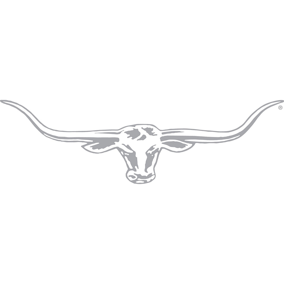 RM Williams Longhorn 70cm Decal Silver