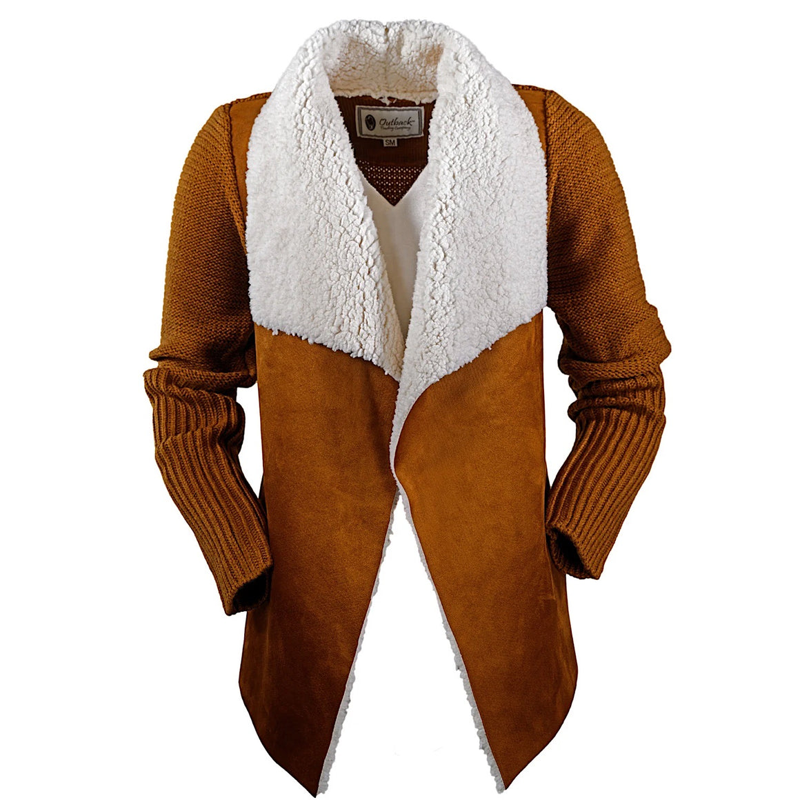 Outback Trading Womens Leia Cardigan Brown