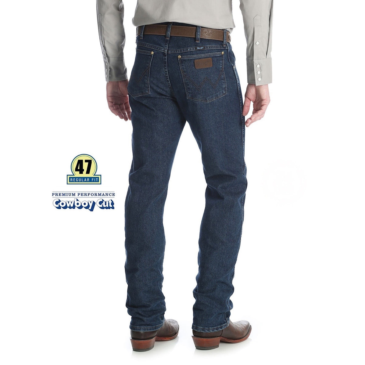 Wrangler Men's Performance Cowboy Cut Jean - Midnight Rinse