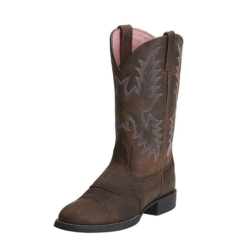 Ariat Womens Heritage Stockman Driftwood Brown