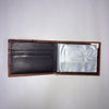 Bi Fold Flip Case Wallet Distressed Light Brown A3527644
