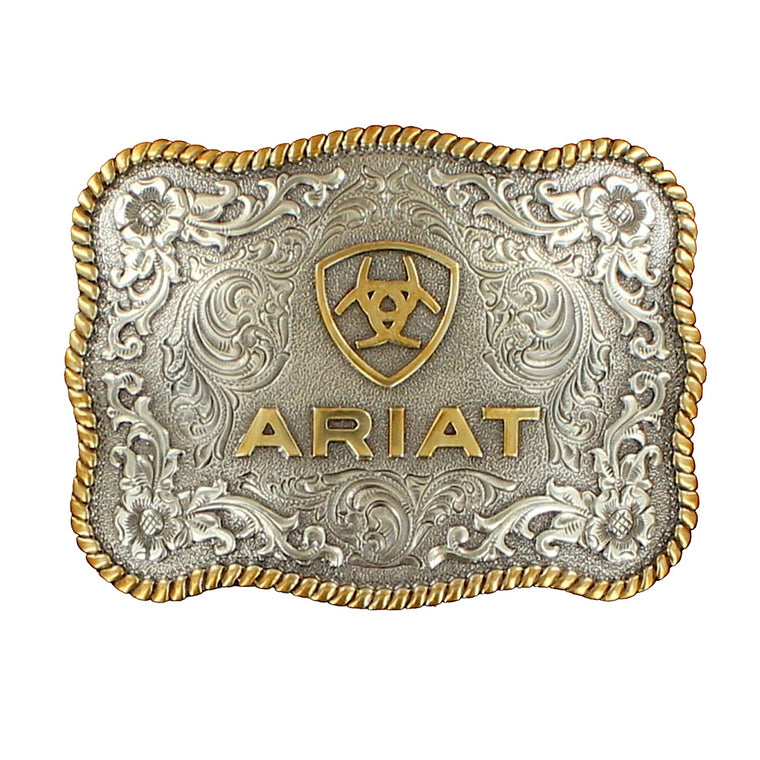 Ariat Antique Silver and Gold Buckle