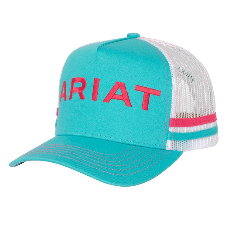 Ariat Patriot Trucker Cap Ceramic Turquoise