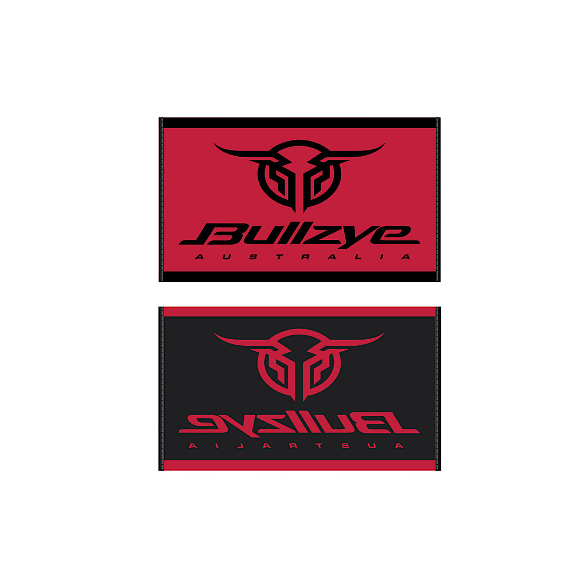 Bullzye Logo Towel - Red