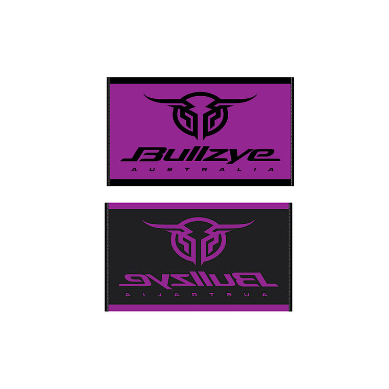 Bullzye Logo Towel - Violet