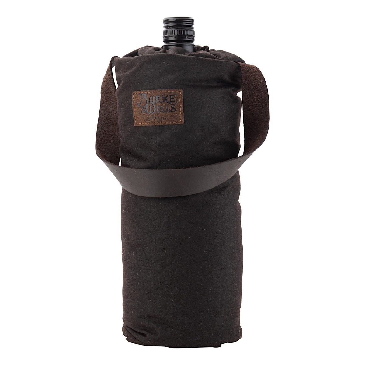 Burke & Wills Bottle Cooler Brown - Single