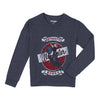 Wrangler Boys Long Sleeve Authentic Rodeo T-Shirt Navy