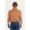 Ringers Western Rob Roy Men's Sleeveless Full Button Work Shirt - Rust