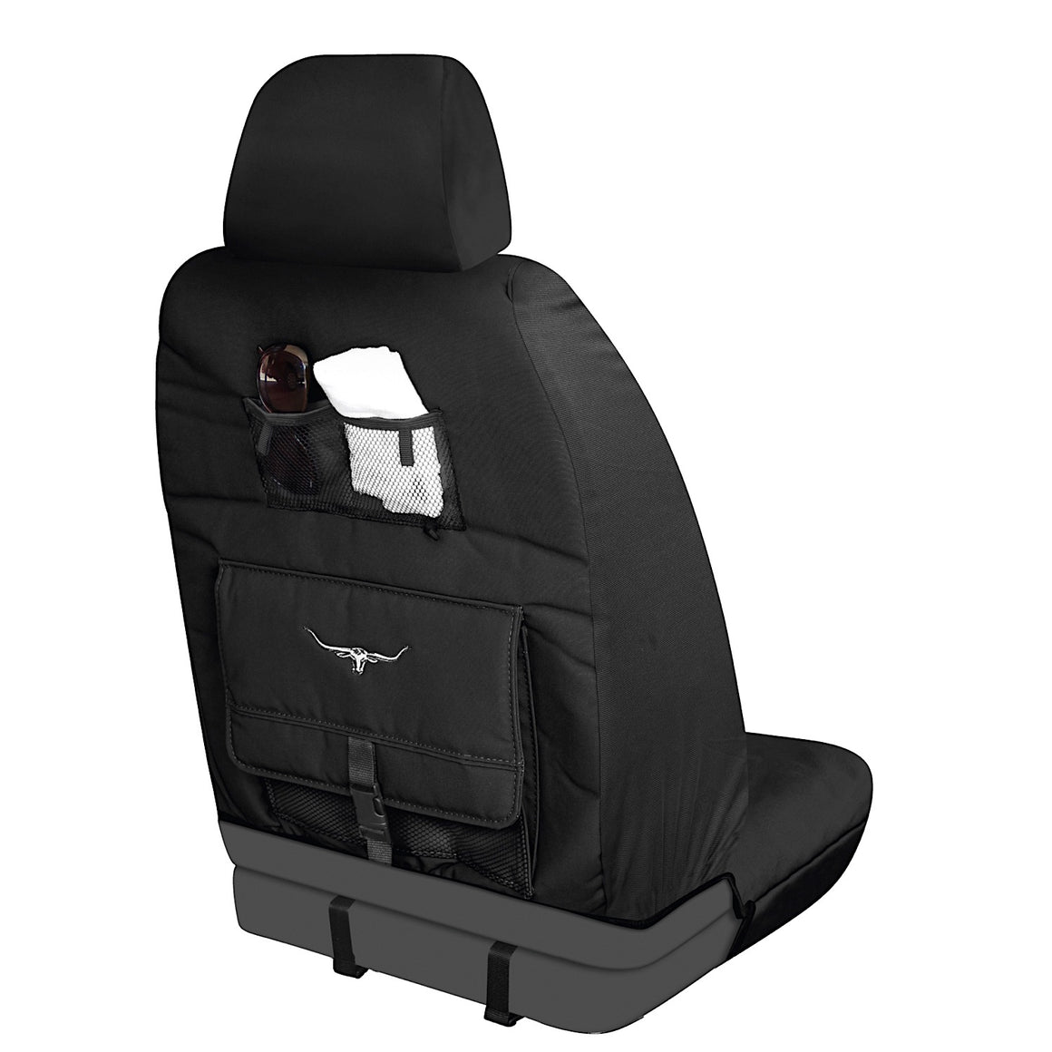 Buy R.M.Williams Black Neoprene Seat Cover Expander Fit Size 30