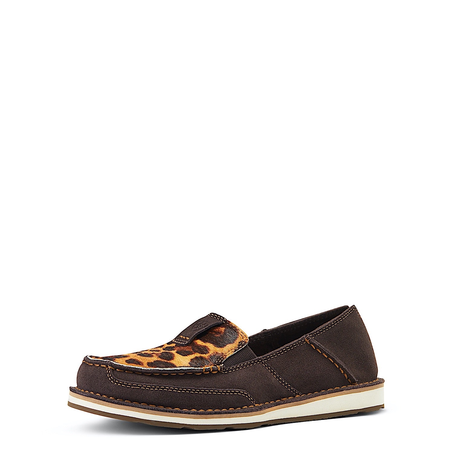 Buy Ariat Womens Cruiser Chocolate Suede Leopard Hair The Stable Door