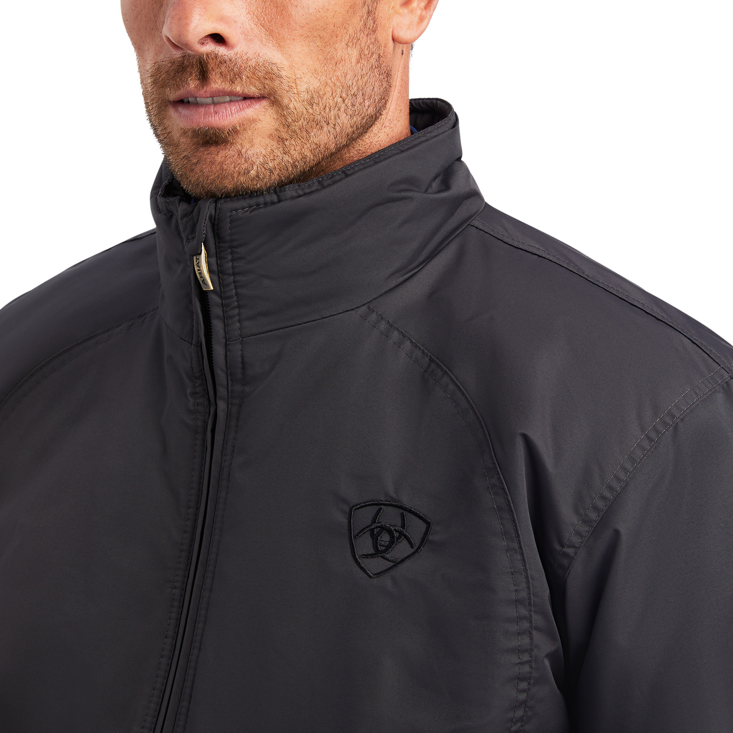 Ariat men's team logo softshell jacket top
