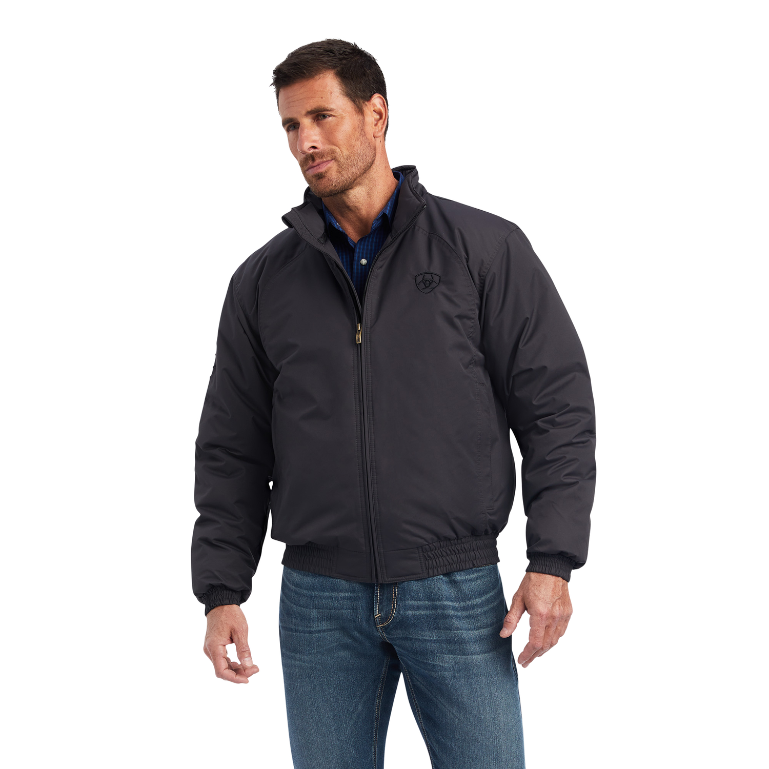 Ariat Mens Team Logo Insulated Jacket Phantom
