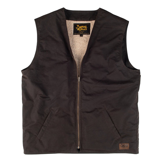 Burke & Wills Balranald Vest Liner - Brown