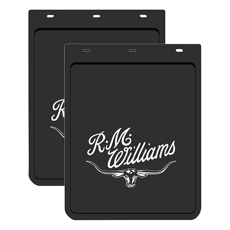 R.M.Williams Heavy Duty Mud Flaps Black/White