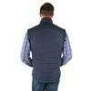 Pure Western Mens Patterson Reversible Jacket-Navy