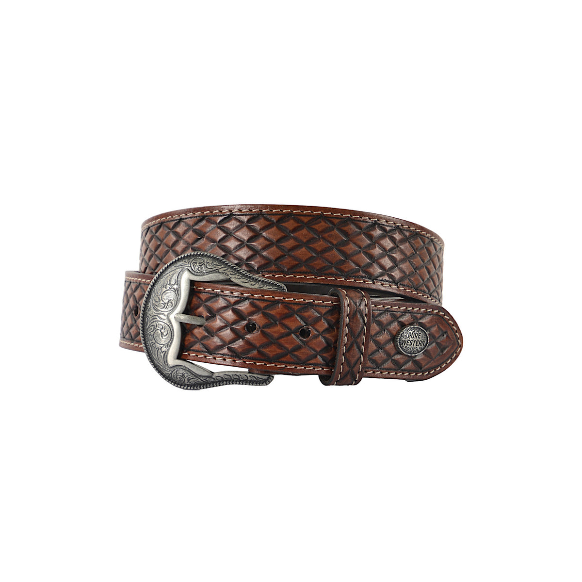 Pure Western Easton Belt -Brown