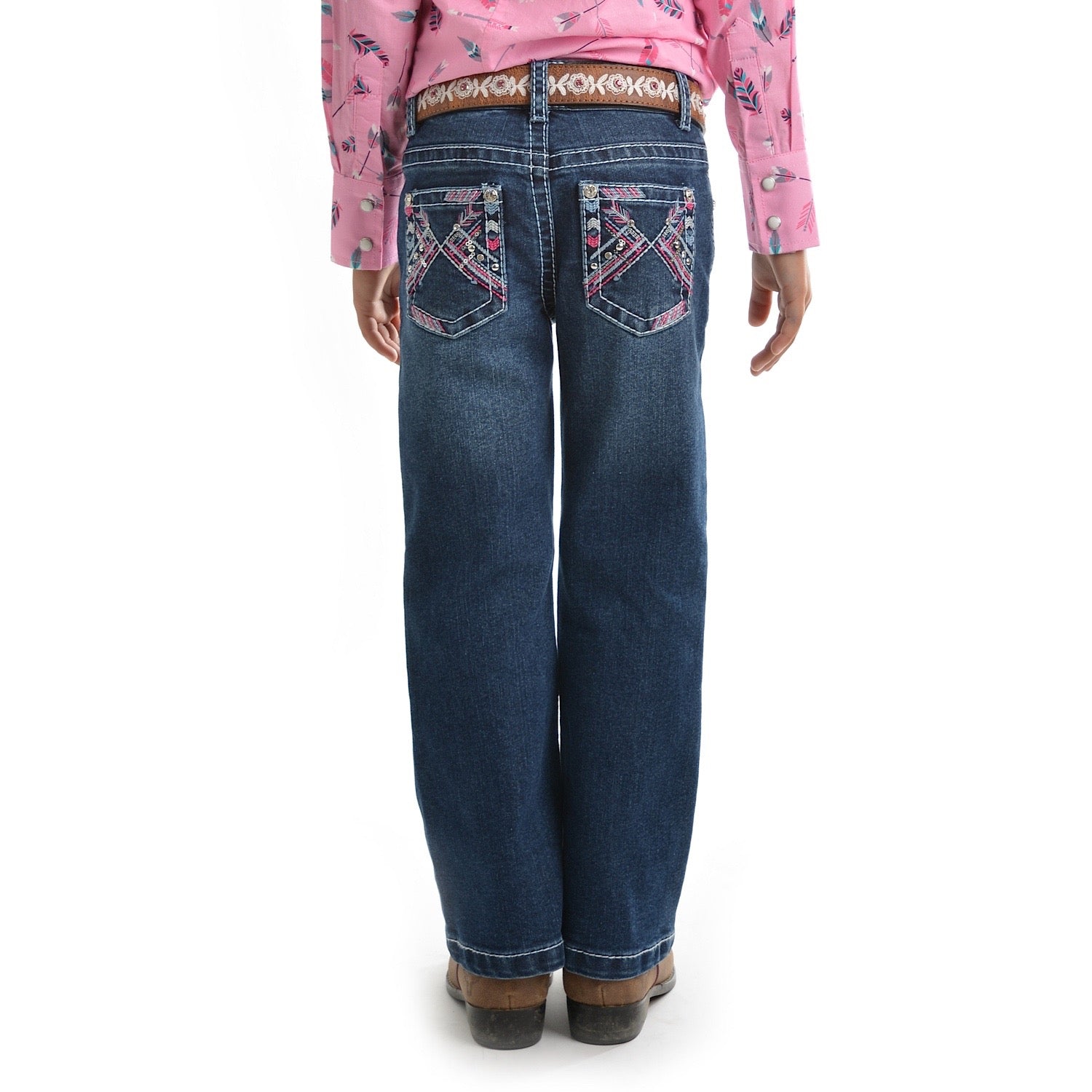 Little girl sales western jeans