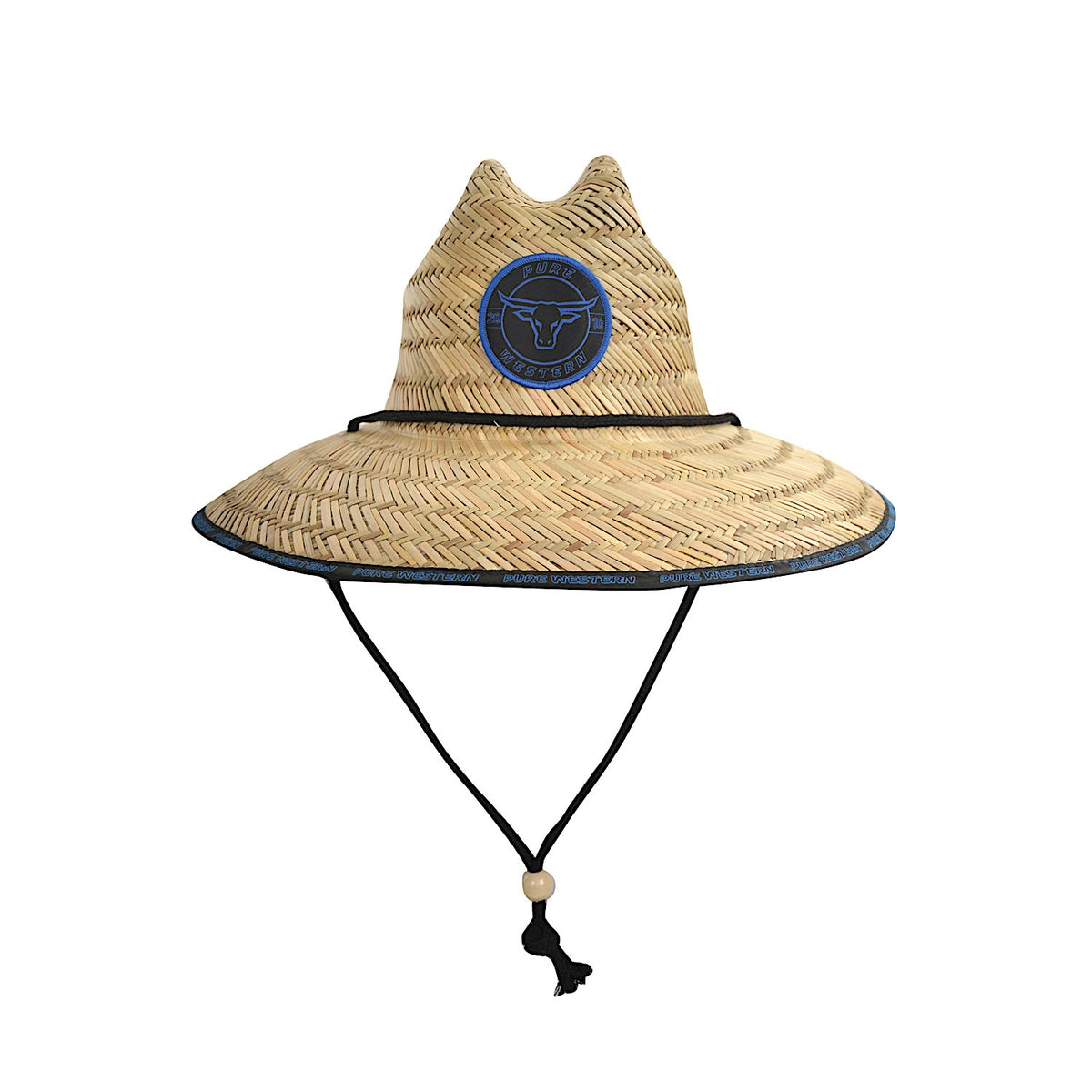 Pure Western Kids Rodeo Print Hat Royal Blue