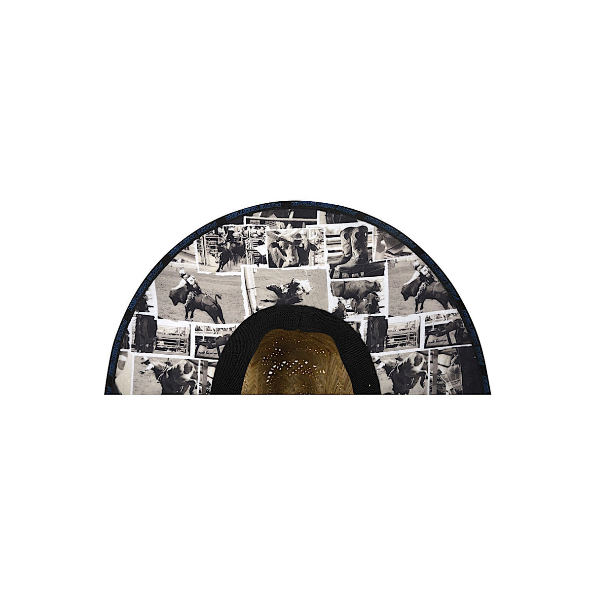 Pure Western Kids Rodeo Print Hat Royal Blue
