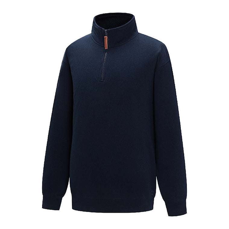 Pilbara Mens Classic Fleece Pullover French Navy