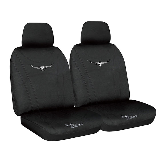 R.M.Williams Black Neoprene Seat Cover Expander Fit Size 30