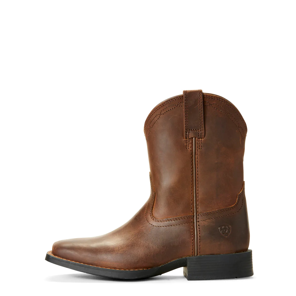 Buy Ariat Kids Heritage Roper Wide Square Toe Distressed Brown The Stable Door