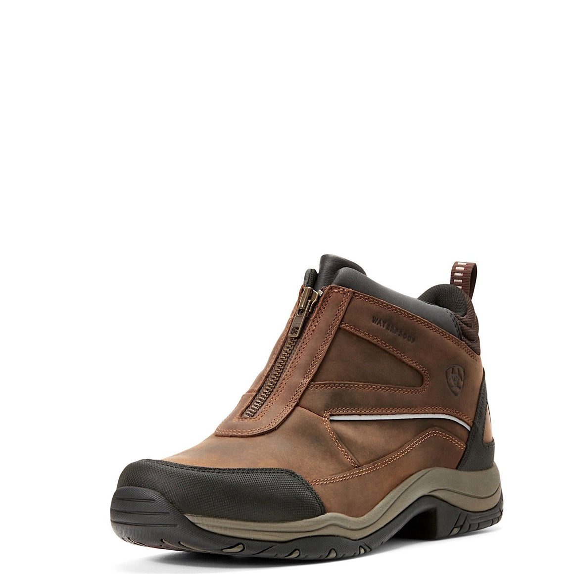 Ariat Mens Telluride Zip Boot H20 Copper