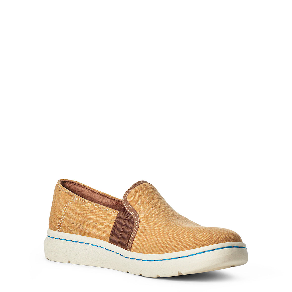 Buy Ariat Womens Ryder Slip On Shoe Cognac Canvas The Stable Door