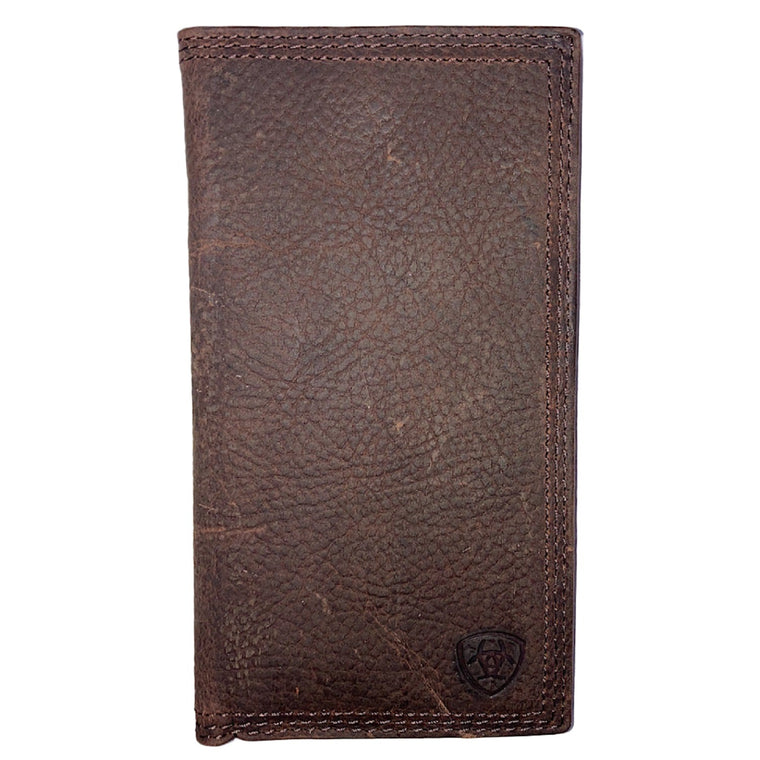 Ariat Rodeo Wallet/Checkbook Cover Distressed Brown A35290283