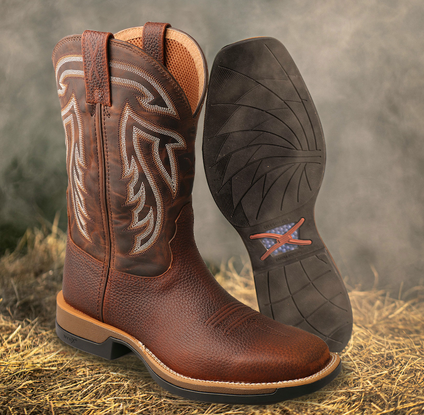 Twisted X Men's 11 Tech X Boot Mahogany/Mocha