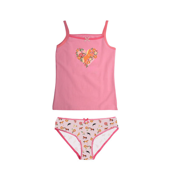 Thomas Cook Girl's Peggy Singlet & Underwear Pack Multi