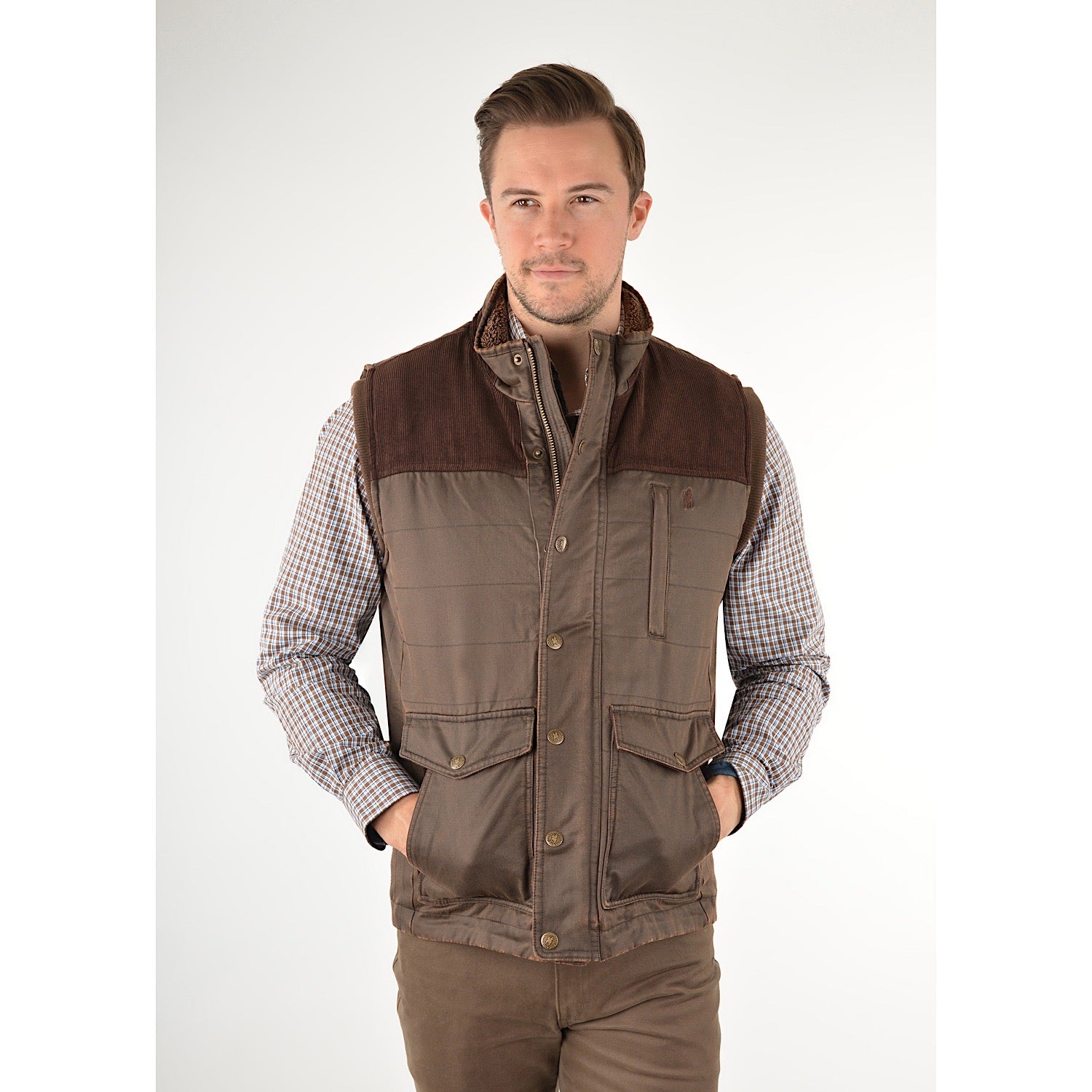 Oilskin vest outlet