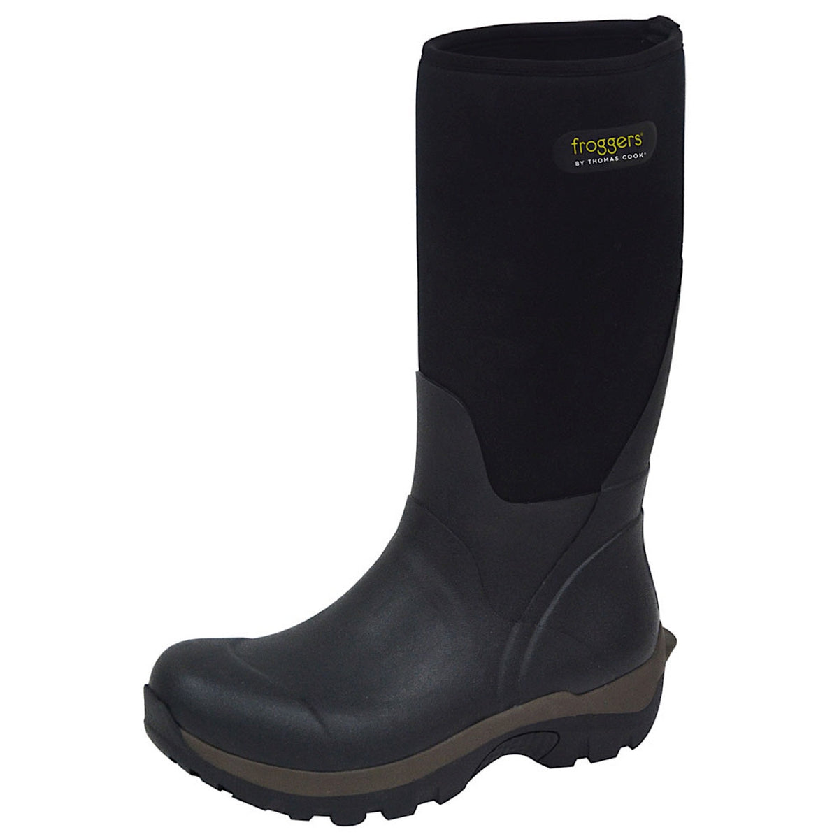 Thomas Cook Mens Froggers Long Work Boot Black