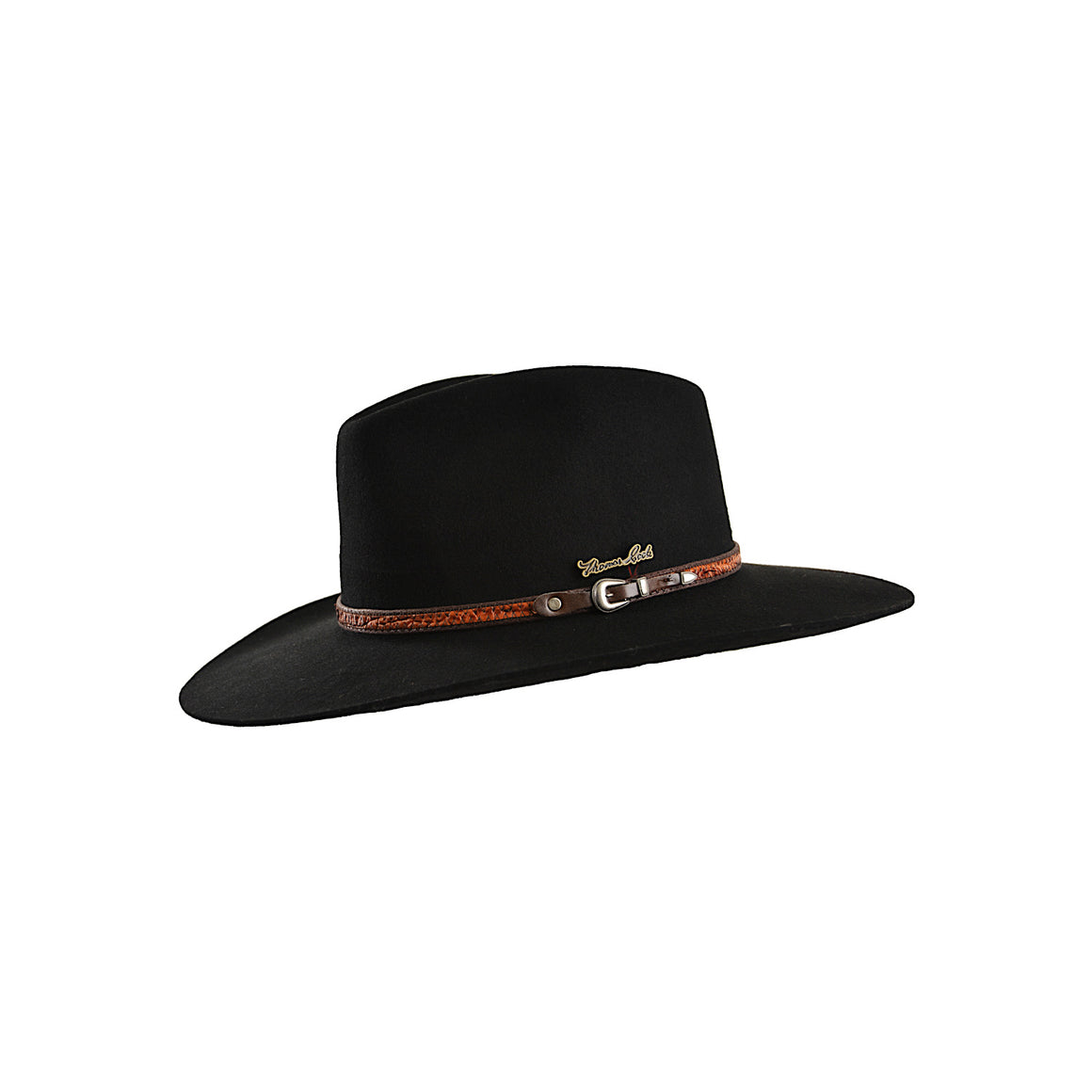 Thomas Cook Fitzroy Wool Felt Hat Black