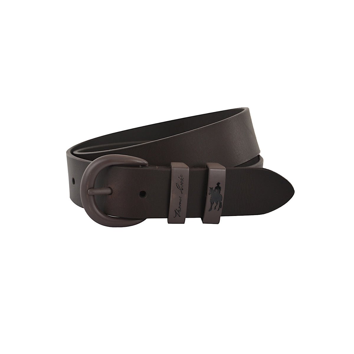 Thomas Cook Twin Keeper Belt Chocolate