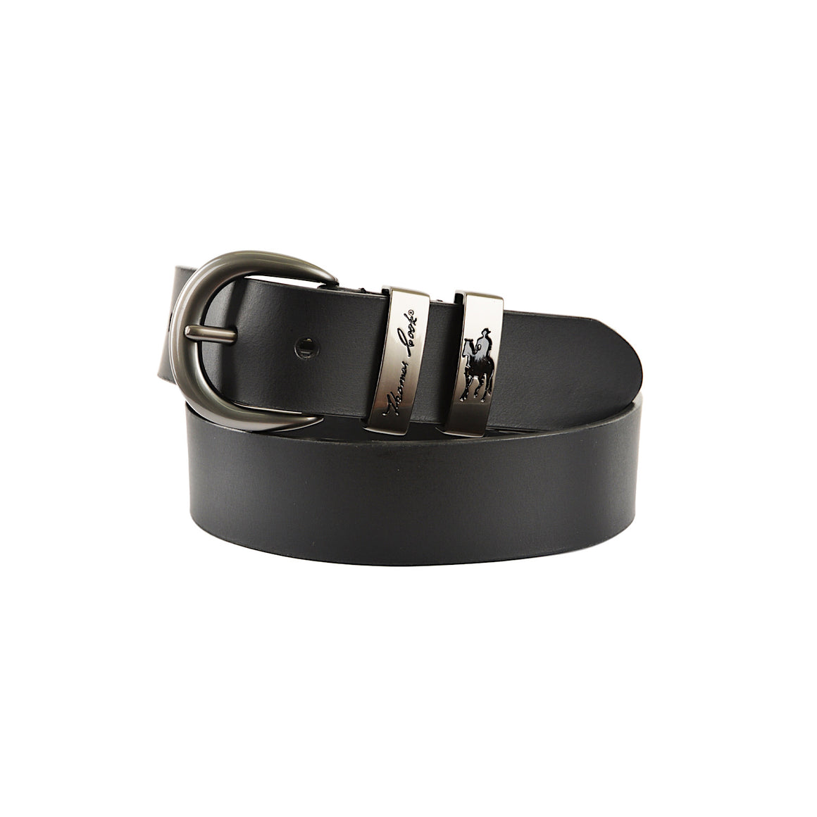 Buy Thomas Cook Harry Leather Braided Belt (TCP1910BEL) Dark Brown