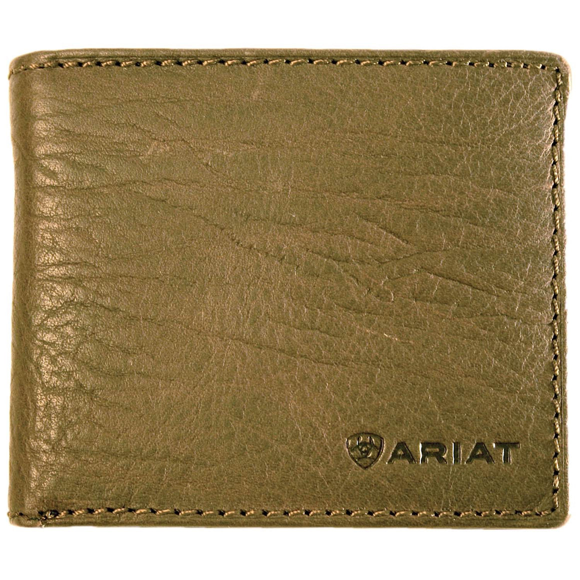 ARIAT Bi Fold Wallet Dark Brown WLT2107A