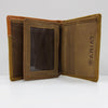 Bi Fold Wallet Brown WLT2108A