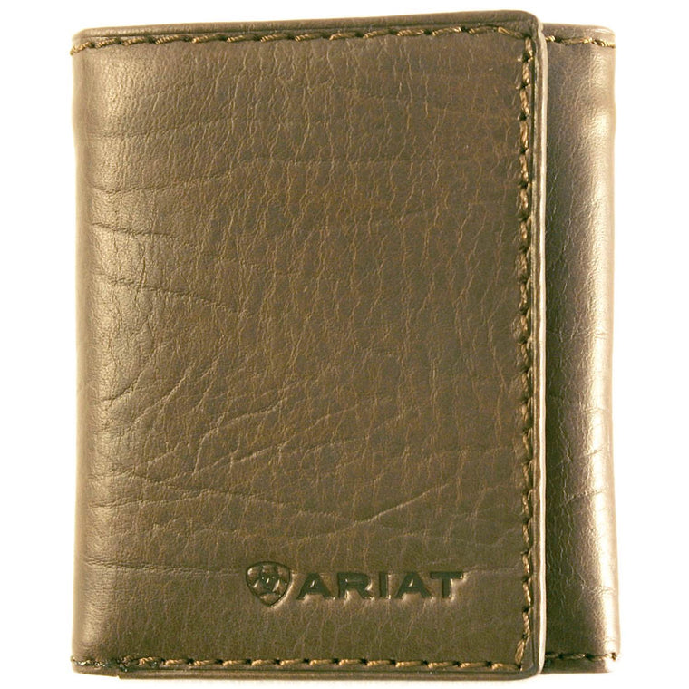 Ariat Tri fold Wallet Brown WLT3107A