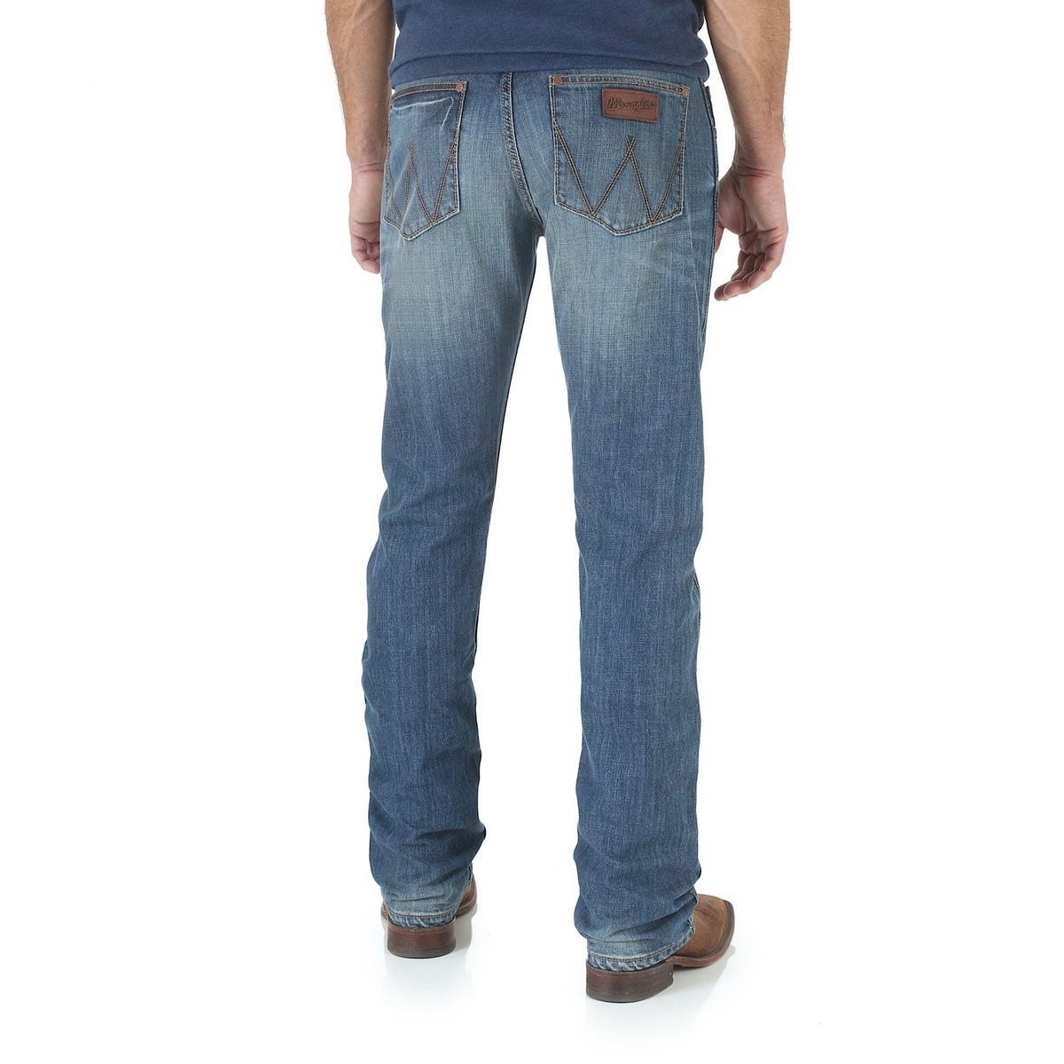 Wrangler Men's Retro Slim Straight Jean 34" Leg - Cottonwood