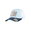 Wrangler Womens Rosario Trucker Cap Aqua/Navy