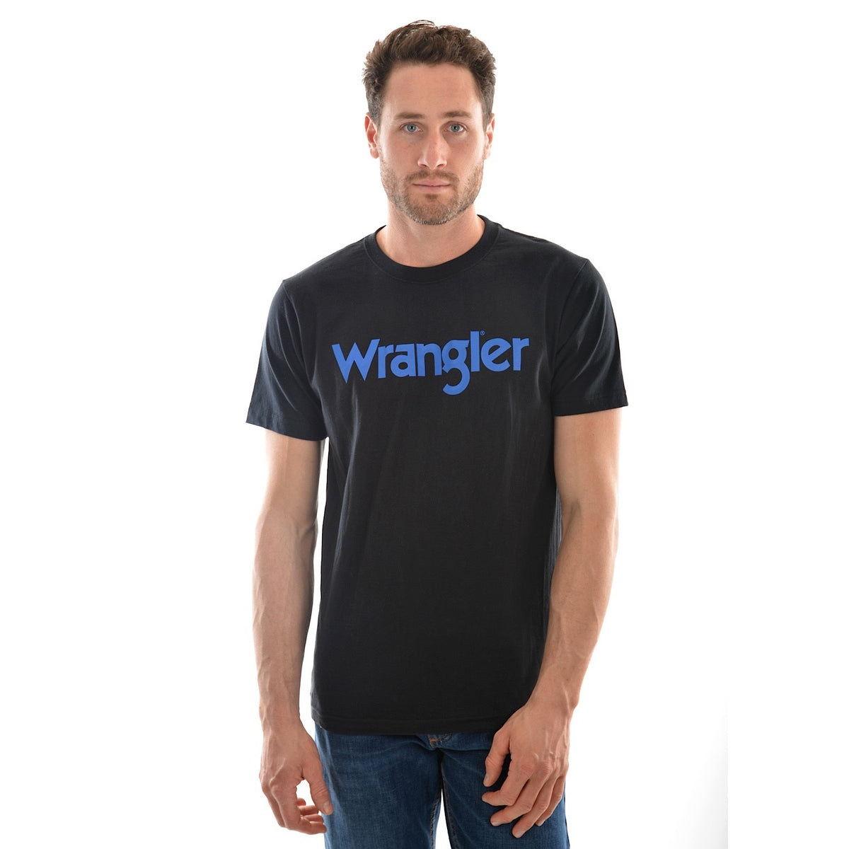 Wrangler Men's Logo Tee Black