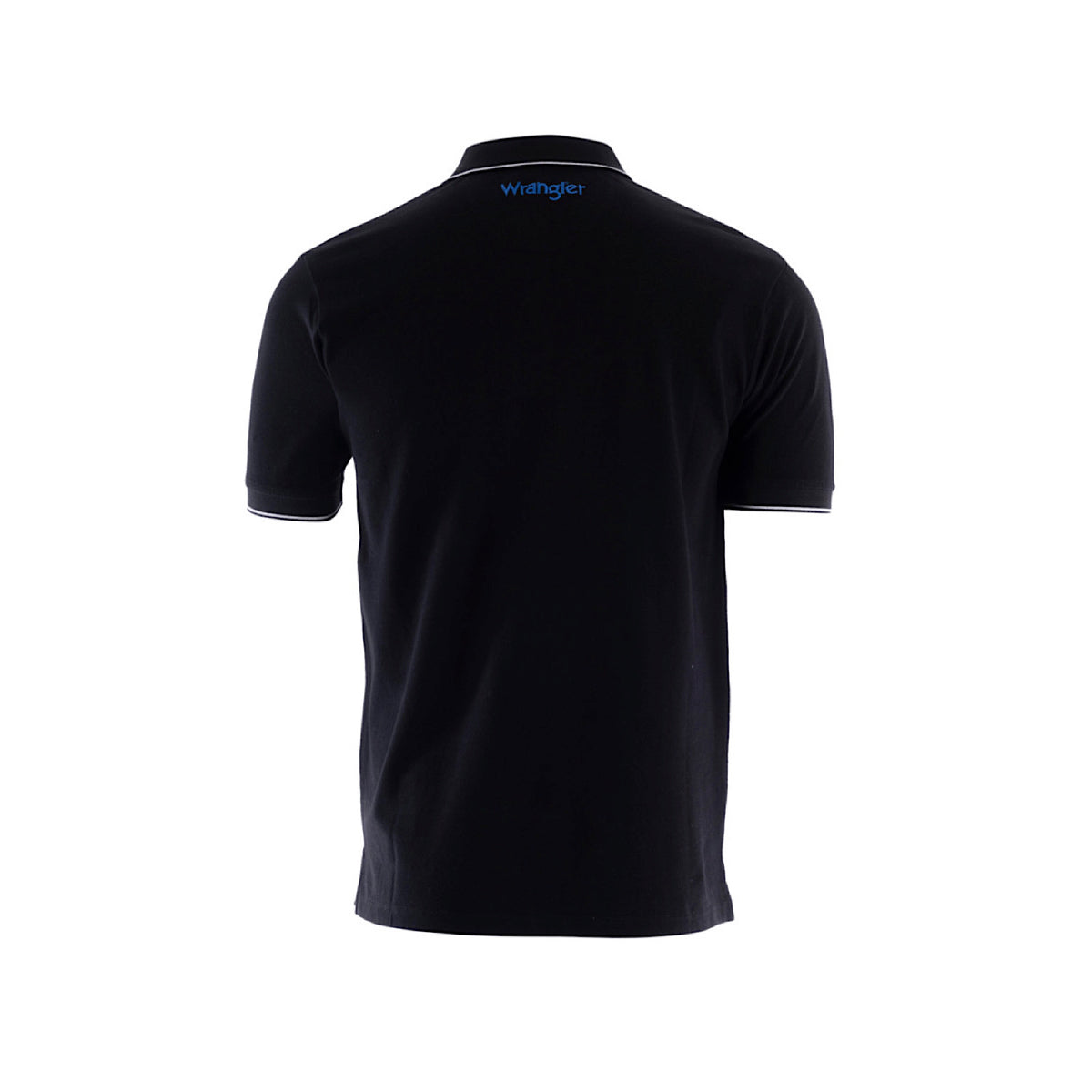 Wrangler Men's Ryder Logo S/S Polo - Black