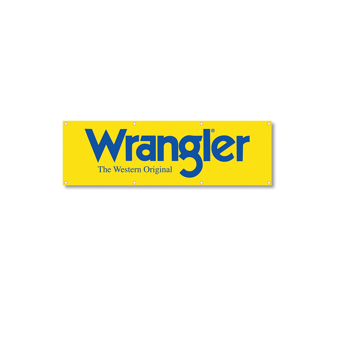 Wrangler Logo Banner Yellow XCP1972BAN